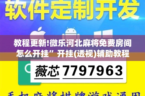 教程更新!微乐河北麻将免费房间怎么开挂”开挂(透视)辅助教程